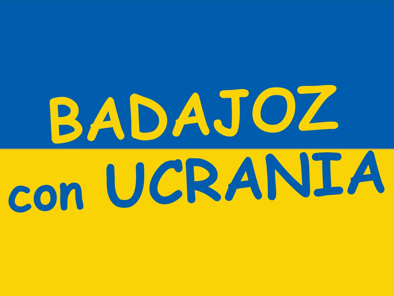 Badajoz con Ucrania